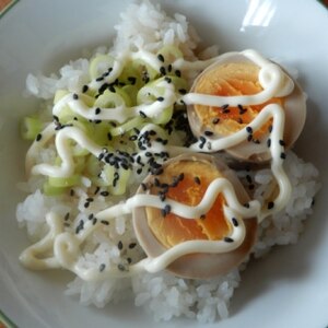 おしゃれカフェ風☆煮卵丼